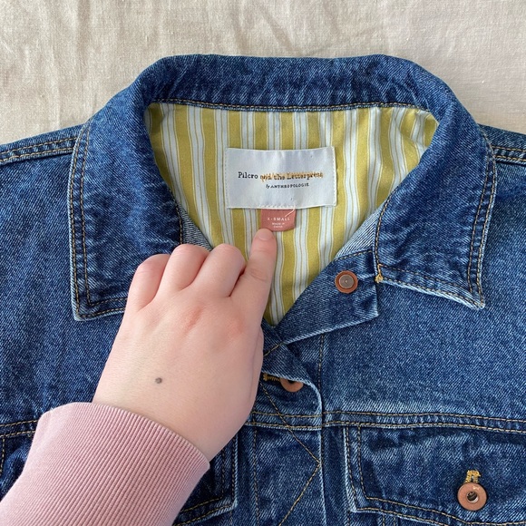 Anthropologie Pilcro & The Letterpress Denim Utility Jacket - Picture 5 of 8